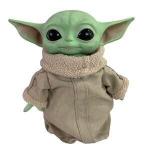 Star Wars Mandalorian The Child 11" Plush Baby Yoda Doll Grogo Mattel 2019 GWD85